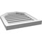 Ekena Millwork Octagonal Top Surface Mount PVC Gable Vent w/ 2"W x 2"P Brickmould Sill Frame, 18"W x 22"H GVPOT18X2203SF - alternate 4